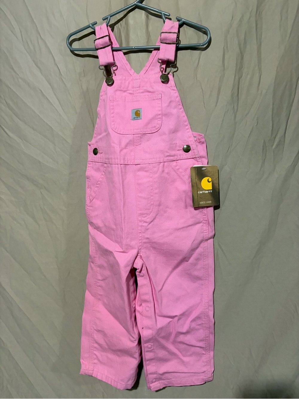 Carhartt pink overalls